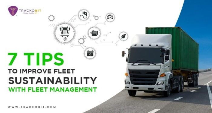 7 Tips To Improve Fleet Sustainability With Fleet Management
