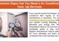 PPT - Common Signs that You Need a Air Conditioner Tune -Up Services ...